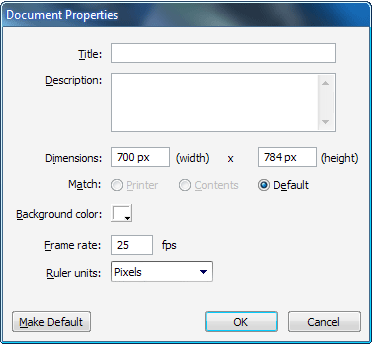 Свойства документа